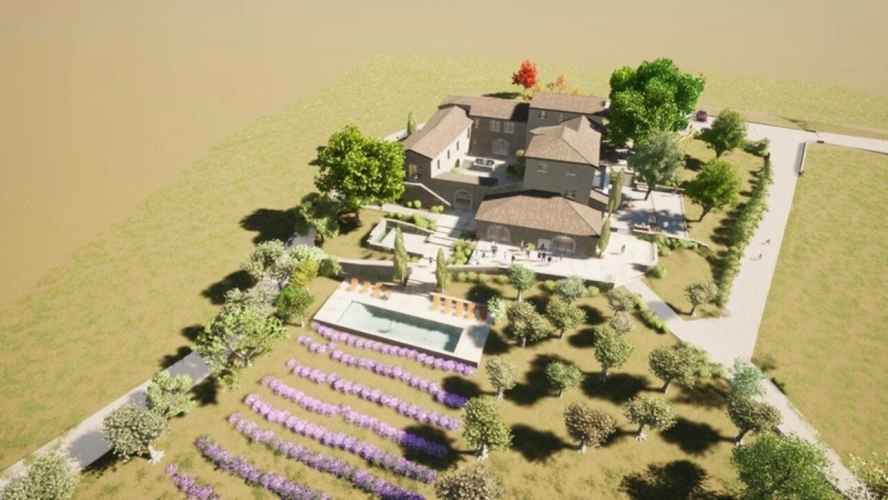 Photos 11 - Prestige - Propriete À Bonnieux(84) exceptionnelle ancienne magnanerie du XIIIᵉ siècle à rénover, près de 1 000 m² près de 7 ha