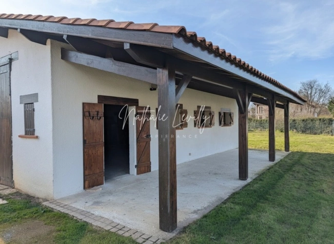 Photos 3 - Rurale - Grange de 77 m² à fort potentiel sur terrain de 1 135 m² avec piscine – Lavernose-Lacasse