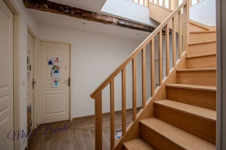 Photos 18 - Rurale - Ferme rénovée 205 m² – 6 chambres – terrain 16 000 m² – géothermie – vue – Montromant (69)