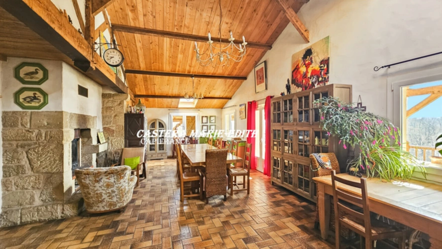 Photos 13 - Prestige - Propriété  - 500 M² habitables 26 PIECES- 12 Chambres avec vue Pyrénées à 6 minutes de Marciac – Maison, gîtes, salle Polyvalente d’événements, cabinet de praticien, Prairies et dépendance