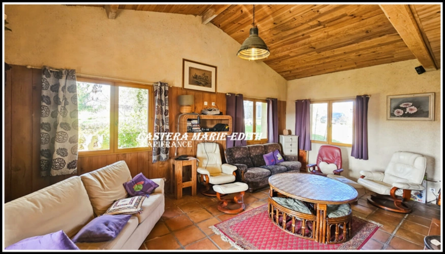 Photos 17 - Prestige - Propriété  - 500 M² habitables 26 PIECES- 12 Chambres avec vue Pyrénées à 6 minutes de Marciac – Maison, gîtes, salle Polyvalente d’événements, cabinet de praticien, Prairies et dépendance