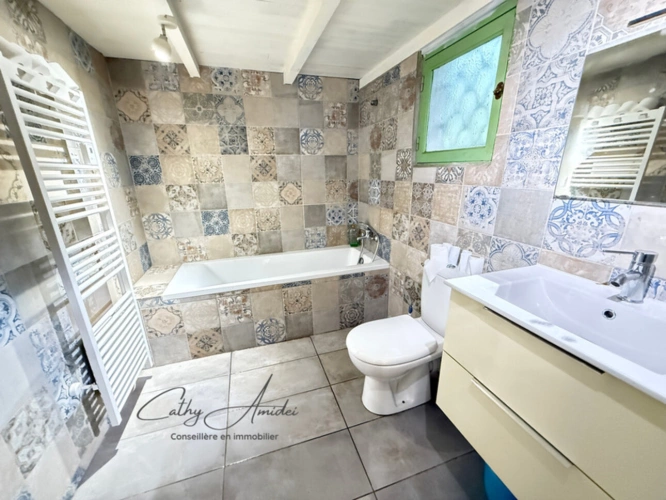 Photos 13 - Touristique - SAGONE (Corse) : Propriete à vendre, maison T4 + dépendance avec 2 appartements T1, sur terrain plat de 5000m2