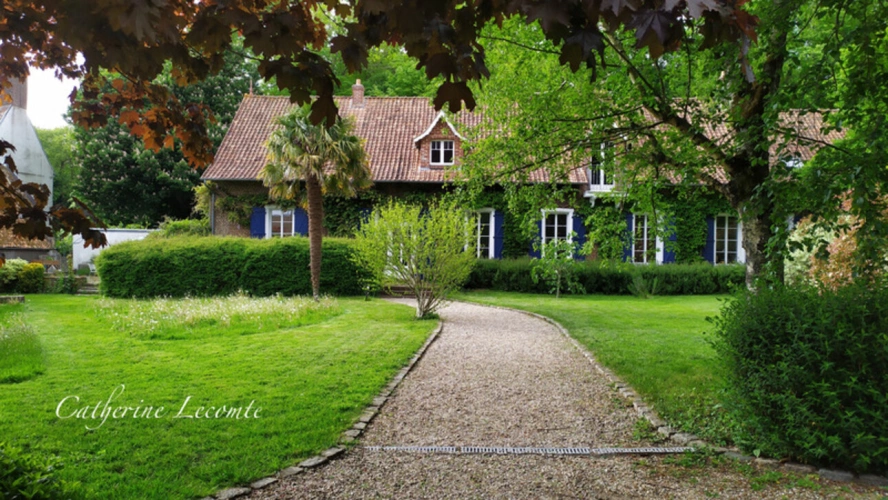 Photos 1 - Rurale - À VENDRE - SAMER - DOMAINE D'EXCEPTION - 381 M2 - ÉLÉGANTE DEMEURE DE CARACTERE SUR 3 HECTARES - 10 PIÈCES - VIE SEMI PLAIN-PIED - GÎTE ET DÉPENDANCES