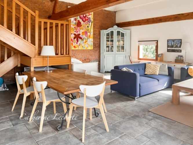 Photos 15 - Rurale - À VENDRE - SAMER - DOMAINE D'EXCEPTION - 381 M2 - ÉLÉGANTE DEMEURE DE CARACTERE SUR 3 HECTARES - 10 PIÈCES - VIE SEMI PLAIN-PIED - GÎTE ET DÉPENDANCES