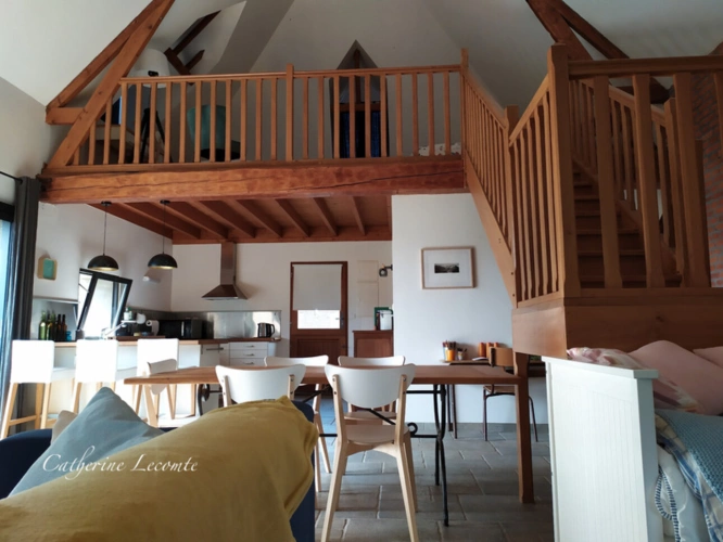 Photos 19 - Rurale - À VENDRE - SAMER - DOMAINE D'EXCEPTION - 381 M2 - ÉLÉGANTE DEMEURE DE CARACTERE SUR 3 HECTARES - 10 PIÈCES - VIE SEMI PLAIN-PIED - GÎTE ET DÉPENDANCES