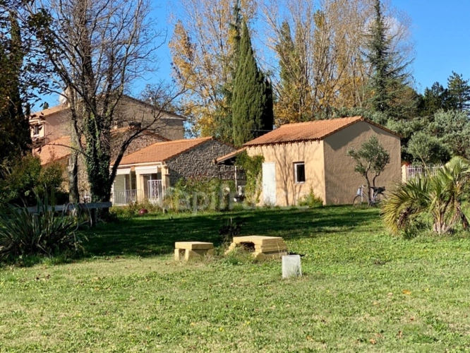 Photos 1 - Touristique - Dpt Gard (30), à vendre 5mn d'UZES, Belle propriété RP, chambres d'hôtes et gîte, piscine, parc 5 000 m2