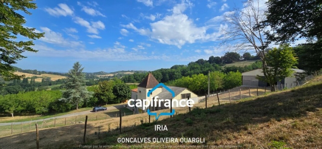 Photos 16 - Prestige - Propriété de charme au coeur de la nature à vendre 6 pièces et 124763m² de  PUJOLS (47)