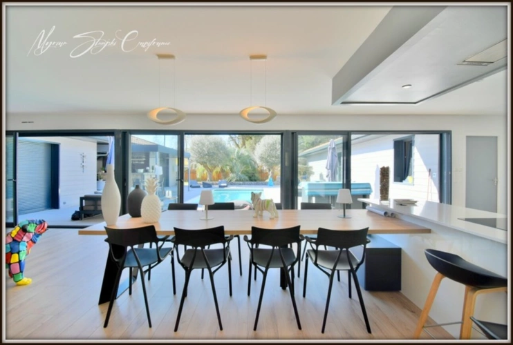 Photos 6 - Prestige - VILLA D'ARCHITECTE DE PLAIN-PIED de 200 m² à vendre 5 pièces SOUSTONS (40) à 500 m du lac