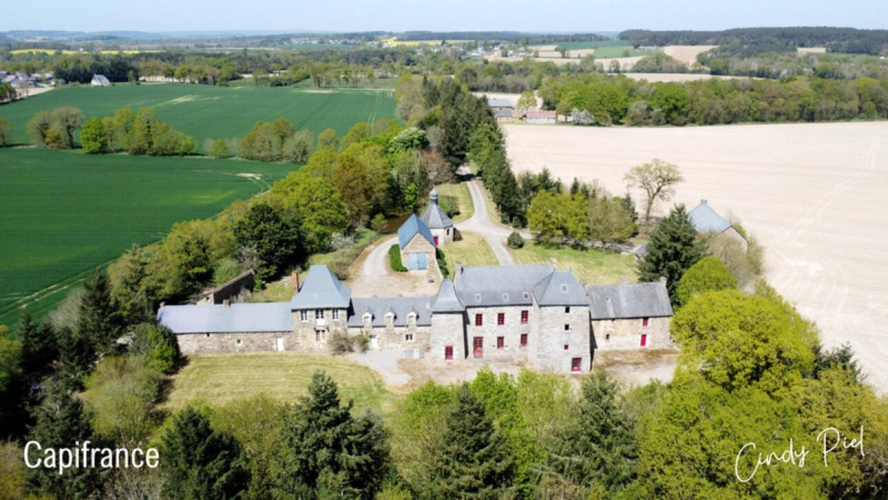 Photos 2 - Prestige - Dpt Morbihan (56), à vendre QUELNEUC manoir propriété d'exception - Terrain de 27 103 m²