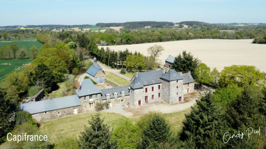 Photos 3 - Prestige - Dpt Morbihan (56), à vendre QUELNEUC manoir propriété d'exception - Terrain de 27 103 m²
