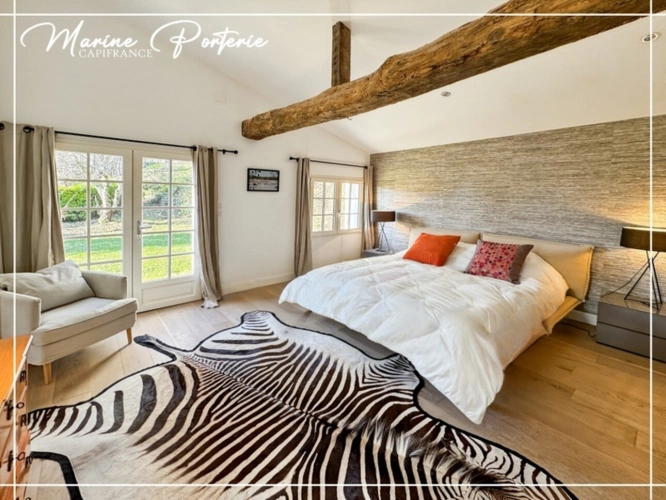 Photos 39 - Prestige - Propriété de charme en pierre – volumes exceptionnels – piscine – vue dégagée – proche Auch