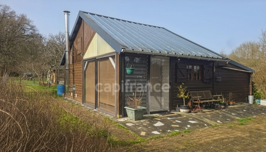 Photos 3 - Rurale - Entre Le Mans et Tours, découvrez ce chalet au cœur d’un environnement naturel privilégié à Aubigné-Racan