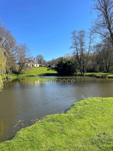 Photos 4 - Prestige - Un écrin de nature rare, entre étang et ruisseau, en plein cœur d’Elven et sans vis à vis