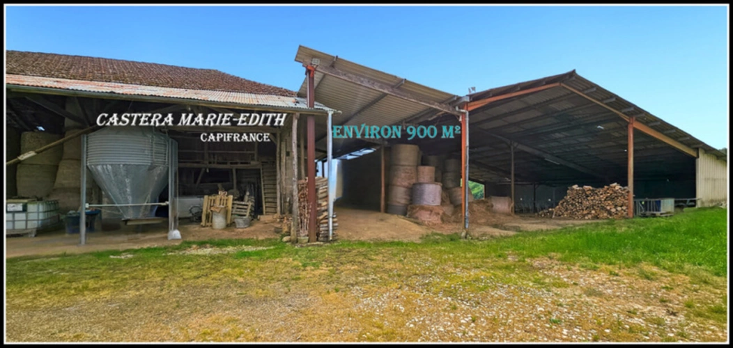 Photos 5 - Prestige - Propriete à vendre-Maison 7 pièces + bâtiments- 85,61 HECTARES  proche de VIC FEZENSAC (32)