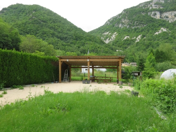 Photos 22 - Rural - Terrain de loisir à vendre  CHALEY (01) 204 m² avec carport