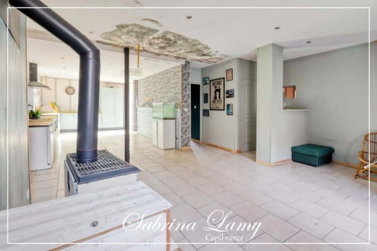 Photos 3 - Rurale - Propriete ancien corps de ferme à vendre 6 pièces BAYE (51)