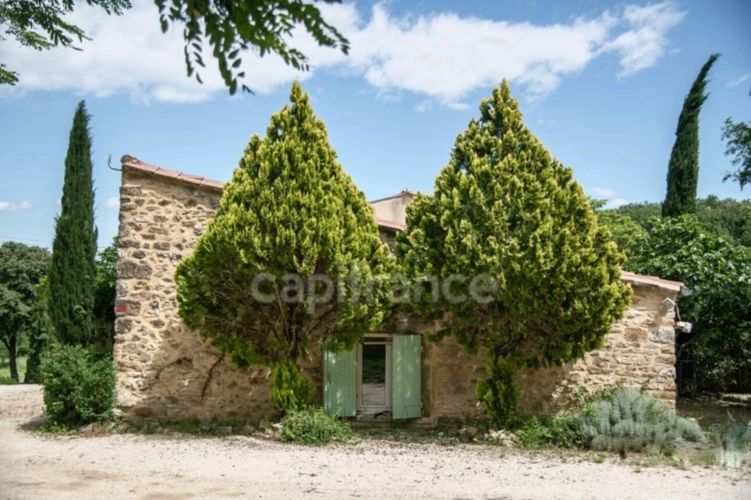 Photos 25 - Équestre - Entre Uzès et La Roque-sur-Cèze, Éden Provençal : Mas du XVIIIe & Son Domaine Privé sur 3,3 hectares
