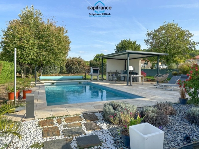 Photos 2 - Rurale - Dpt Lot et Garonne (47), à vendre MONTAYRAL propriete P7 de 125 m² - Terrain de 1 106 m²