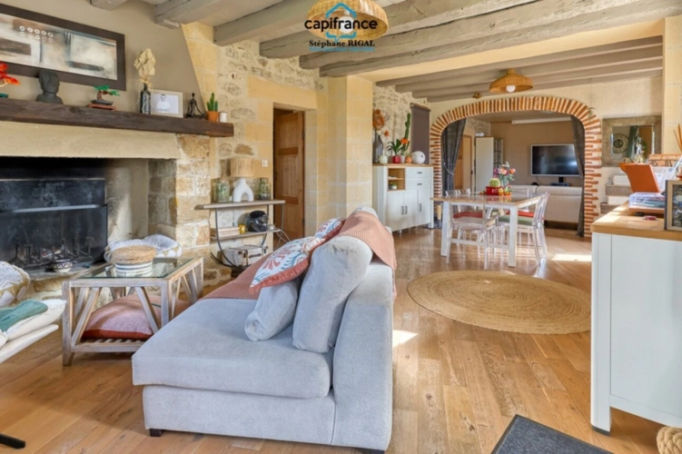 Photos 5 - Rurale - Dpt Lot et Garonne (47), à vendre MONTAYRAL propriete P7 de 125 m² - Terrain de 1 106 m²