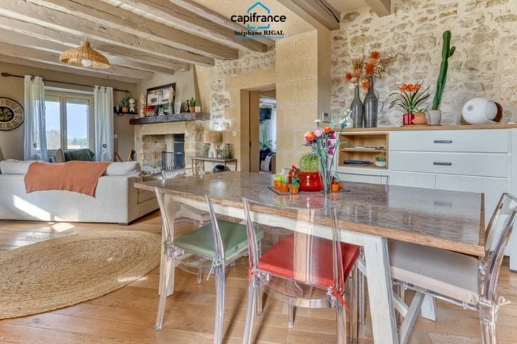 Photos 6 - Rurale - Dpt Lot et Garonne (47), à vendre MONTAYRAL propriete P7 de 125 m² - Terrain de 1 106 m²