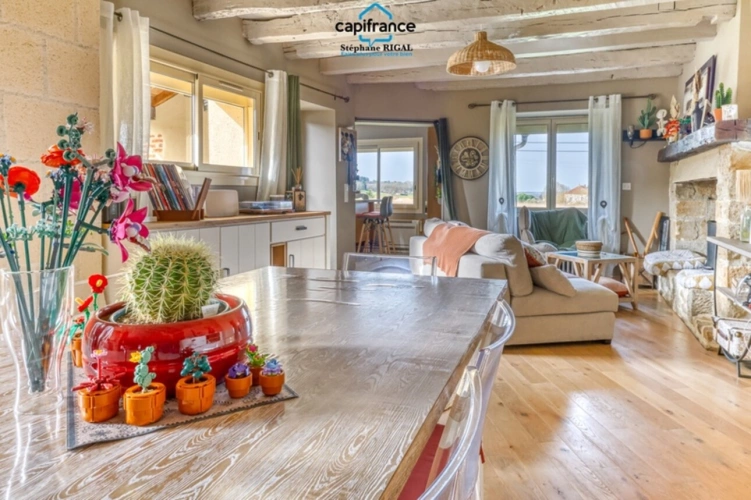 Photos 7 - Rurale - Dpt Lot et Garonne (47), à vendre MONTAYRAL propriete P7 de 125 m² - Terrain de 1 106 m²