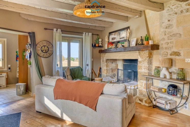 Photos 9 - Rurale - Dpt Lot et Garonne (47), à vendre MONTAYRAL propriete P7 de 125 m² - Terrain de 1 106 m²