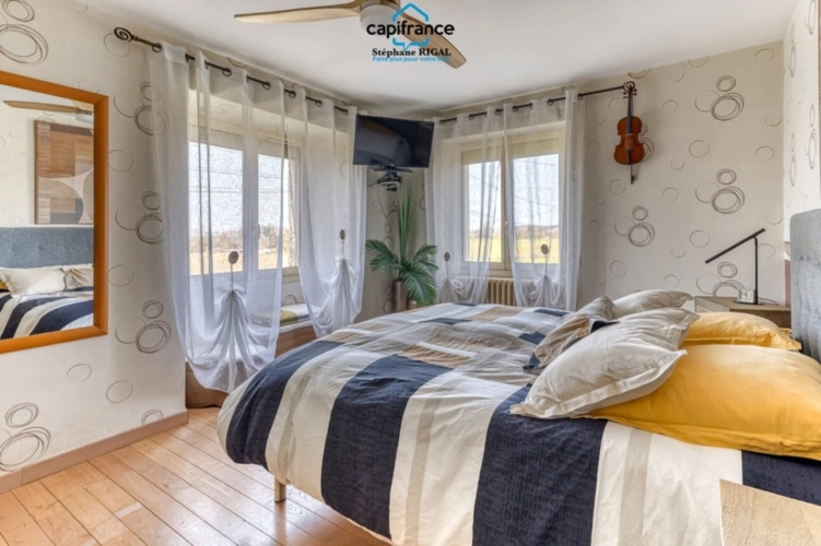 Photos 11 - Rurale - Dpt Lot et Garonne (47), à vendre MONTAYRAL propriete P7 de 125 m² - Terrain de 1 106 m²