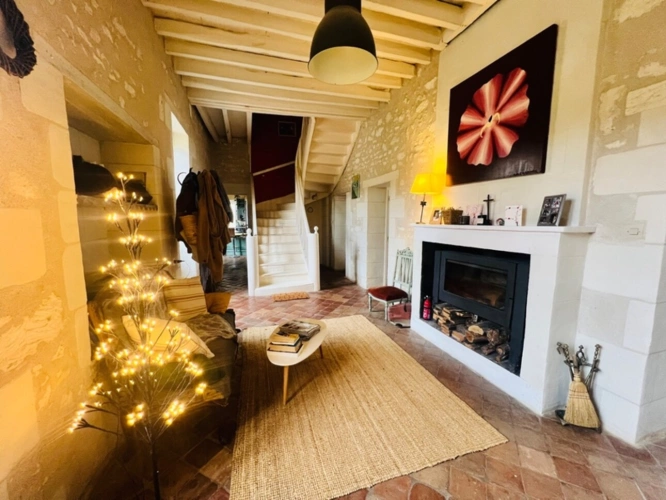 Photos 3 - Touristique - Propriété d'exception  570m² + activité gites entre Poitiers et Tours