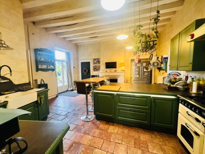 Photos 9 - Touristique - Propriété d'exception  570m² + activité gites entre Poitiers et Tours