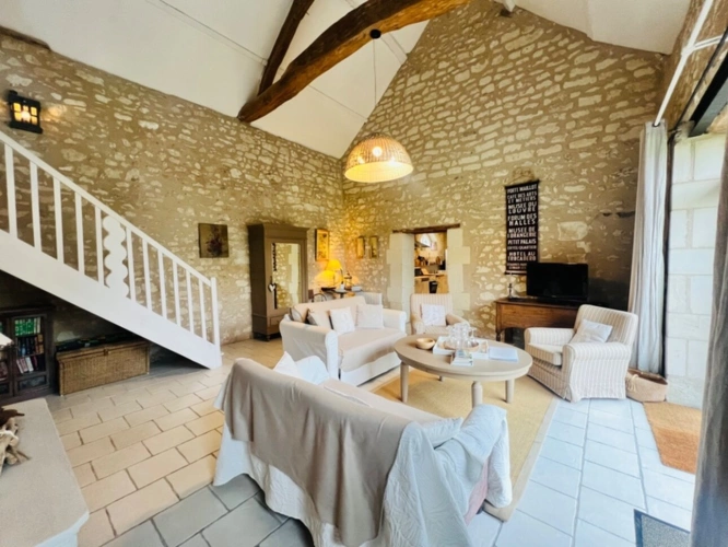 Photos 11 - Touristique - Propriété d'exception  570m² + activité gites entre Poitiers et Tours