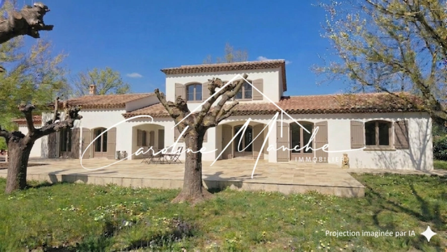 Photos 1 - Rurale - A vendre à Trets - Propriété de 300m² sur magnifique terrain de 6 500m²