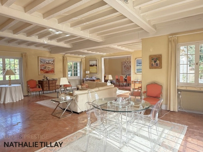 Photos 14 - Prestige - Plateau de Sologne, propriété d'agrément a vendre : Parc de 33 ha, piscine, tennis, biotope Solognot: bois, foret , prairies , étangs , petite chasse et peche. Proche Orleans