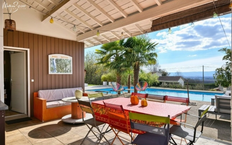 Photos 31 - Rurale - Propriété exceptionnelle à VALEILLE (42) avec parc agréamenté d'une piscine à débordement