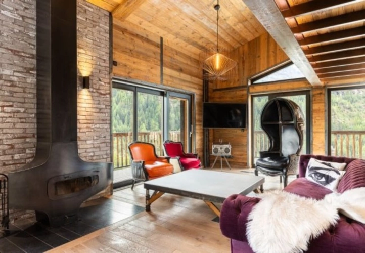 Photos 31 - Prestige - ENSEMBLE ALPIN ULTRA-PREMIUM de 3 400 m² à TIGNES (73) 5 Chalets haut de gamme , accès ski au pied, vue, piscine