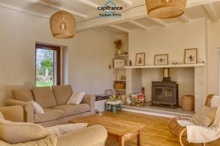 Photos 7 - Rurale - Propriete à vendre 9 pièces MONTAYRAL (47) 190m2 habitables sur terrain de 6689m2 avec piscine