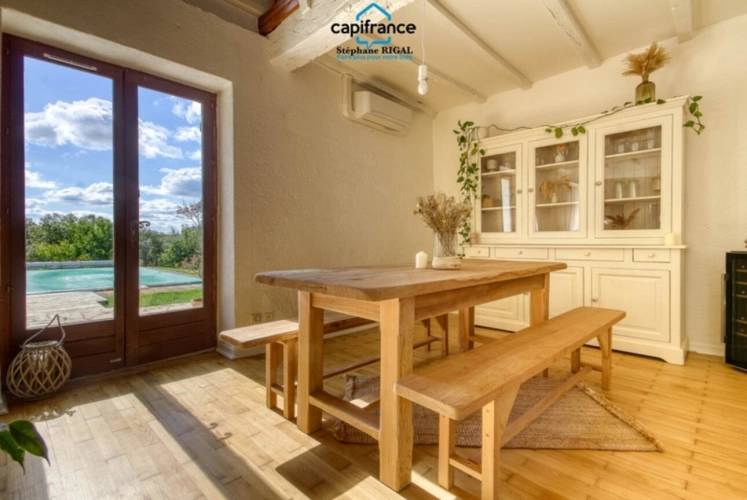 Photos 10 - Rurale - Propriete à vendre 9 pièces MONTAYRAL (47) 190m2 habitables sur terrain de 6689m2 avec piscine