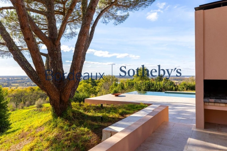 Photos 1 - Prestige - VILLA D'ARCHITECTE D'EXCEPTION - VUE PANORAMIQUE SUR LA GARONNE ET LES PYRÉNÉES