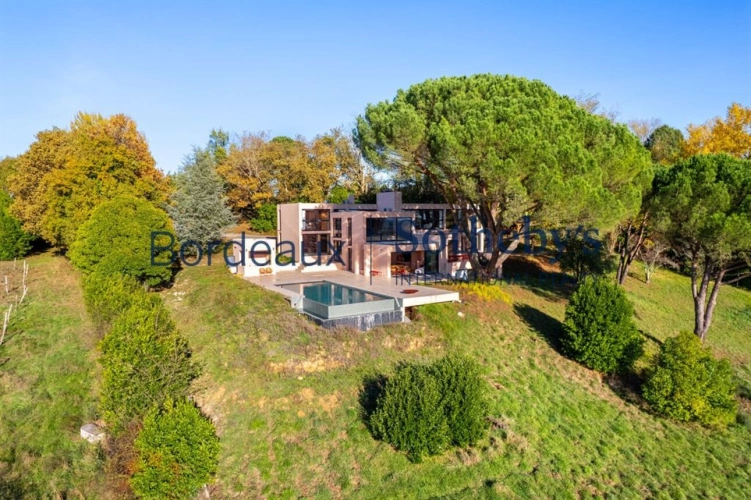 Photos 2 - Prestige - VILLA D'ARCHITECTE D'EXCEPTION - VUE PANORAMIQUE SUR LA GARONNE ET LES PYRÉNÉES