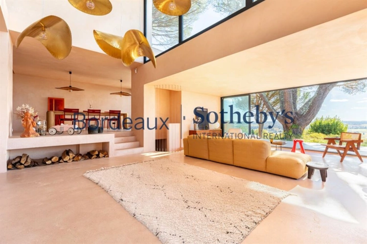 Photos 8 - Prestige - VILLA D'ARCHITECTE D'EXCEPTION - VUE PANORAMIQUE SUR LA GARONNE ET LES PYRÉNÉES