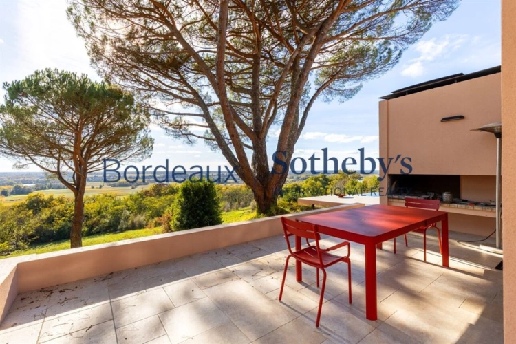 Photos 15 - Prestige - VILLA D'ARCHITECTE D'EXCEPTION - VUE PANORAMIQUE SUR LA GARONNE ET LES PYRÉNÉES