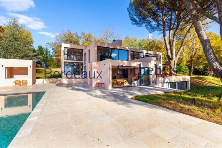 Photos 16 - Prestige - VILLA D'ARCHITECTE D'EXCEPTION - VUE PANORAMIQUE SUR LA GARONNE ET LES PYRÉNÉES