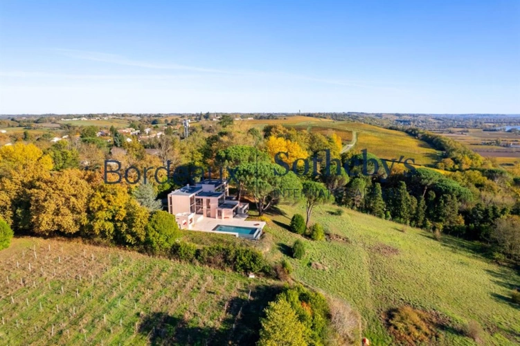 Photos 17 - Prestige - VILLA D'ARCHITECTE D'EXCEPTION - VUE PANORAMIQUE SUR LA GARONNE ET LES PYRÉNÉES