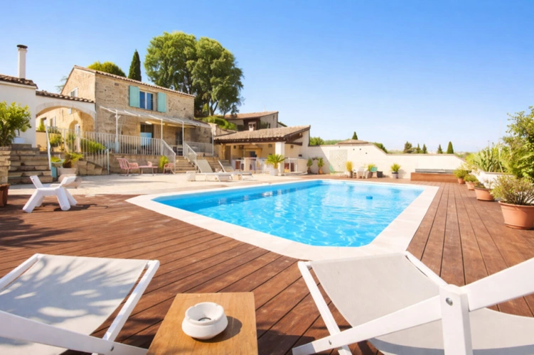 Photos 3 - Touristique - Mas 380 m² – 2 maisons indépendantes – piscine – revenus locatifs – proche Montpellier