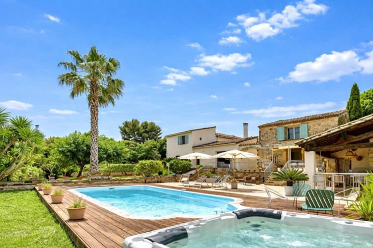 Photos 6 - Touristique - Mas 380 m² – 2 maisons indépendantes – piscine – revenus locatifs – proche Montpellier