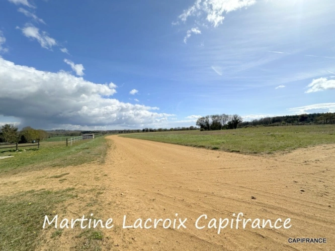 Photos 3 - Équestre - Dpt SARTHE (72), à vendre LA FERÉ-BERNARD - PROPRIÉTÉ  P5 de 100 m² - Terrain de 10 Ha