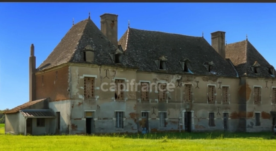 Photos 1 - Prestige - Château du XVIe Siècle au coeur de la Bourgogne à Restaurer - Idéal pour Investisseurs