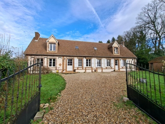Photos 1 - Rurale - Propriété au coeur du Perche, beaux volumes, maison + maisonnette à rénover,  proche de TOUROUVRE - RANDONNAI (61)