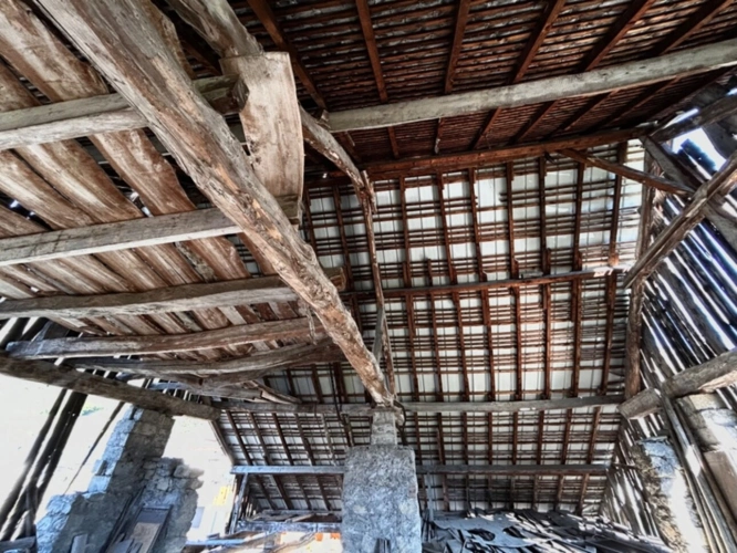 Photos 7 - Rurale - SAINT JEAN DE LA PORTE (73) - GRANGE sur parcelle de 168 m2