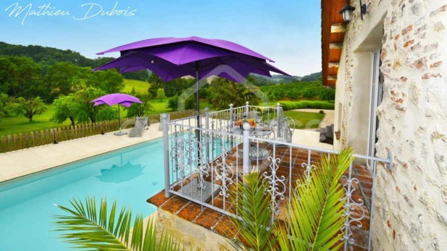 Photos 23 - Prestige - Domaine de prestige avec manoir, gîte et cottage sur 2,2 hectares de terrain paysager – Lot-et-Garonne