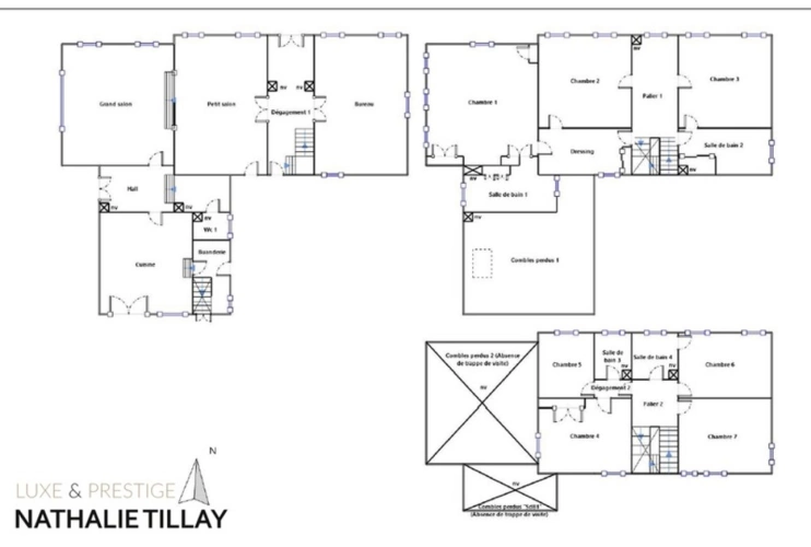 Photos 19 - Prestige - OLIVET bord du Loiret, maison de Maître à vendre 418 m² habitables , parc arboré et paysagé de 4337 M²
